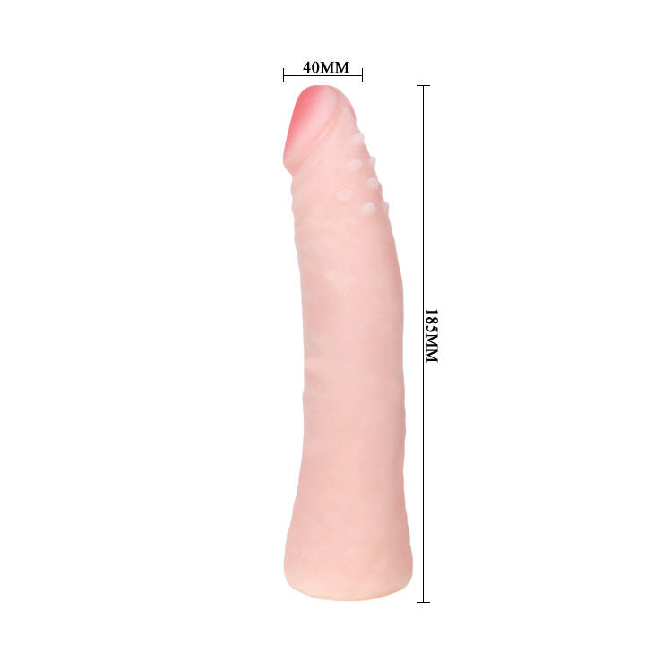BAILE - GODE RÉALISTE EN SILICONE AU TOUCHER DE LA PEAU 19 CM COULEUR DE LA BOÎTE ALÉATOIRE