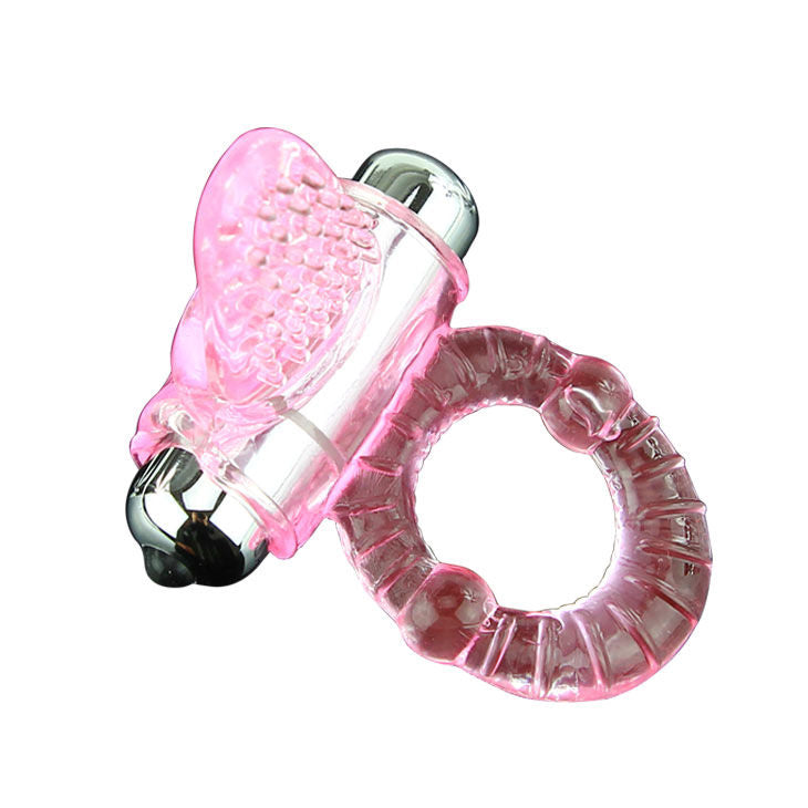 DANCE - SWEET ABS 10 RYTHMES RING ANNEAU PÉNIS VIBRANT ROSE