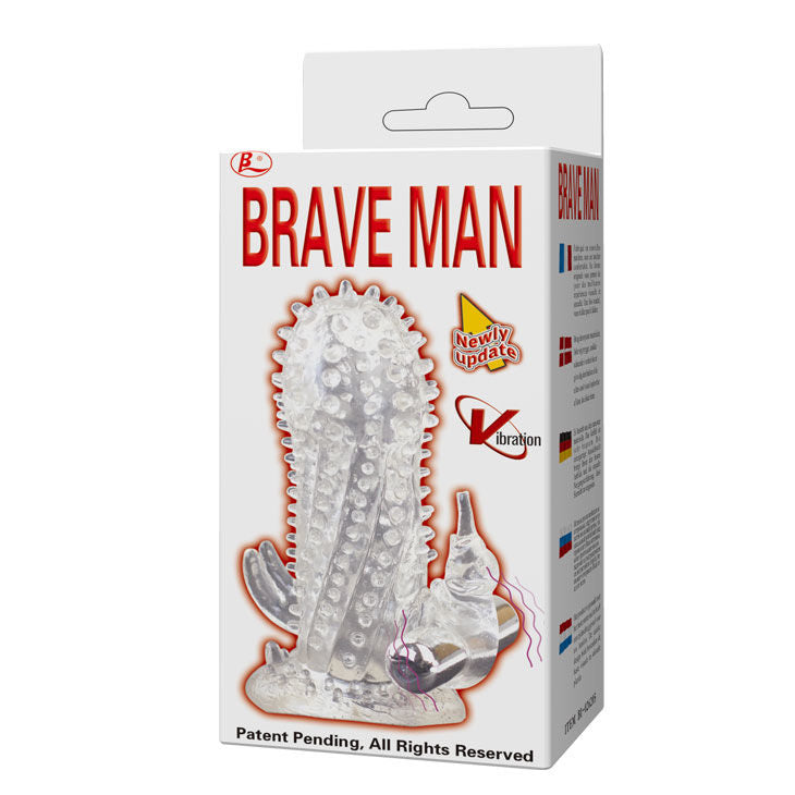 DANSE - BRAVE MAN RABBIT VIBRATEUR EXTENSION DE PÉNIS