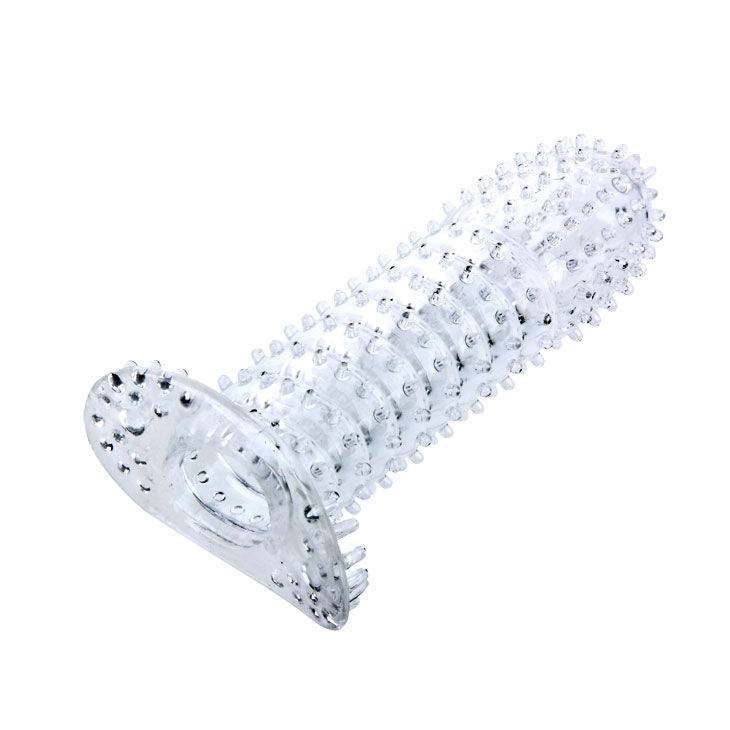 DANCE - MANCHON PÉNIS ROSE AVEC POINTS STIMULANTS 14 CM