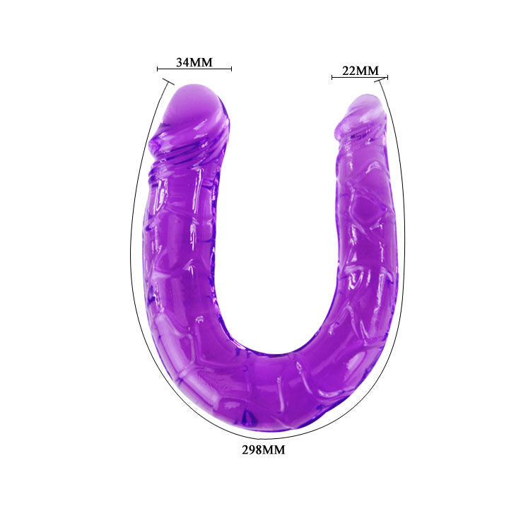 DANSE - DOUBLE GODE EN GELÉE LILAS FLEXIBLE
