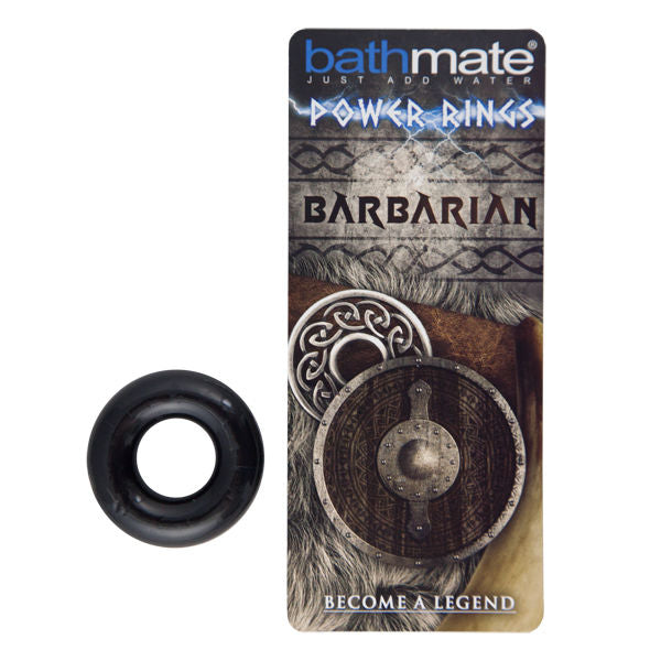 BATHMATE - ANNEAU PÉNITENTIAIRE BARBARE NOIR