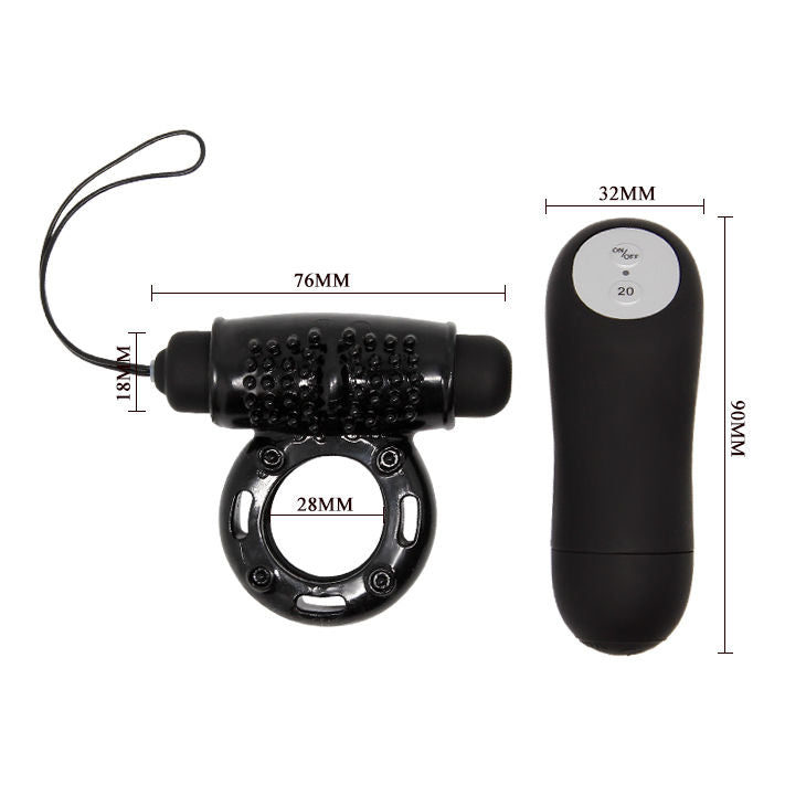 DANCE - TÉLÉCOMMANDE RING NOIRE 20V
