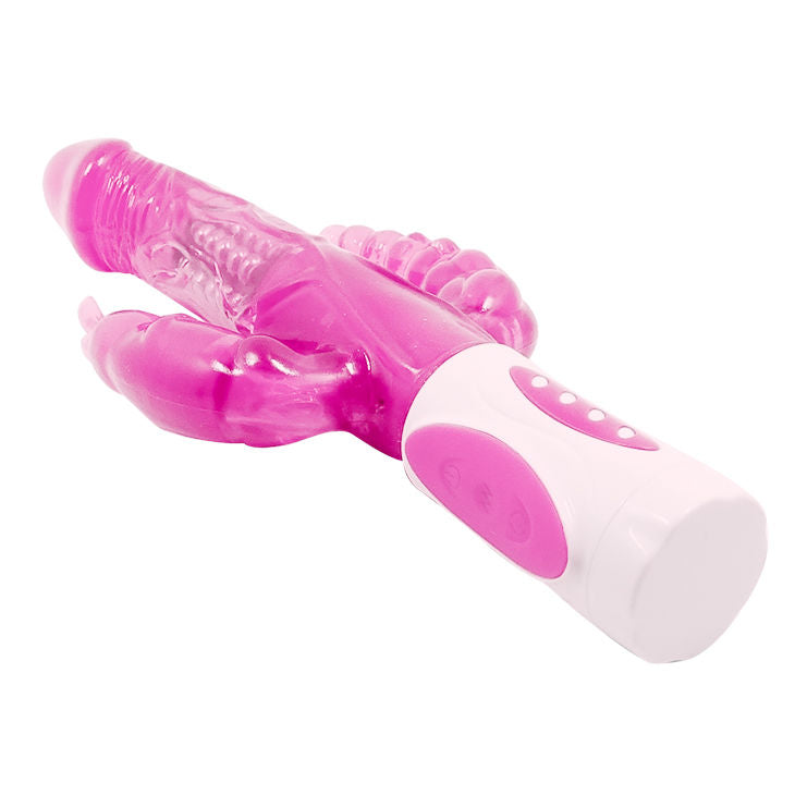 DANCE - PRETTY BUNNY TRIPLE VIBRATEUR ROTATIF
