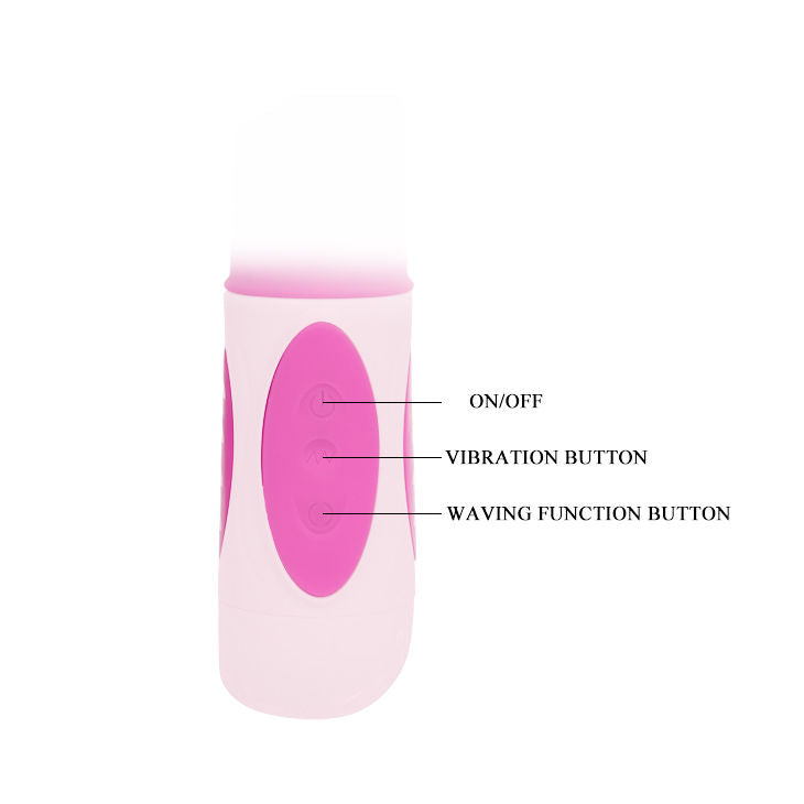 DANCE - PRETTY BUNNY TRIPLE VIBRATEUR ROTATIF