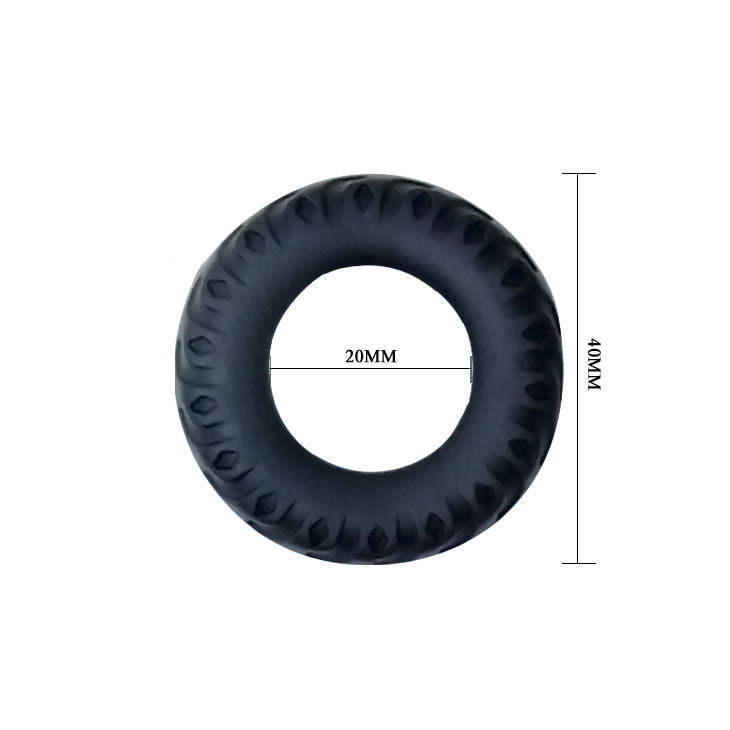 DANCE - TITAN COCKRING NOIR VERT 2 CM