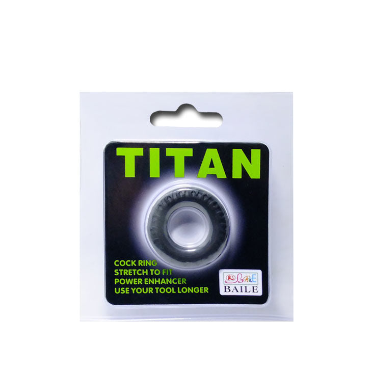DANCE - TITAN COCKRING NOIR VERT 2 CM