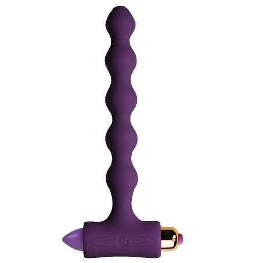 ROCKS-OFF - PETITE SENSATIONS PERLES PLUG ANAL VIBRANT ET ONDULANT