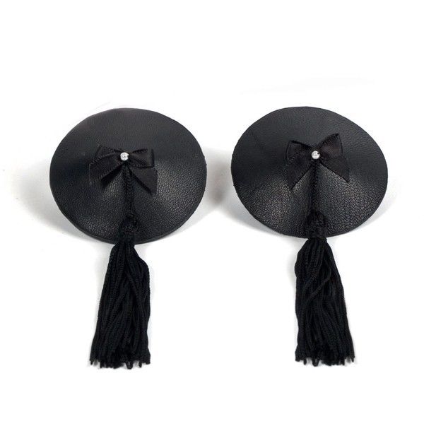 BIJOUX - CACHE-TÉTONS NOIRS BURLESQUES