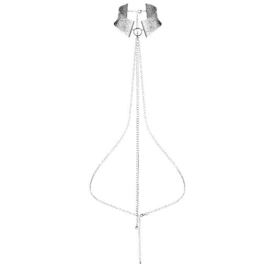 BIJOUX - COLLIER MÉTALLISÉ DÉSIR MÉTALLIQUE ARGENT
