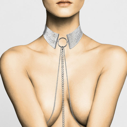 BIJOUX - COLLIER MÉTALLISÉ DÉSIR MÉTALLIQUE ARGENT