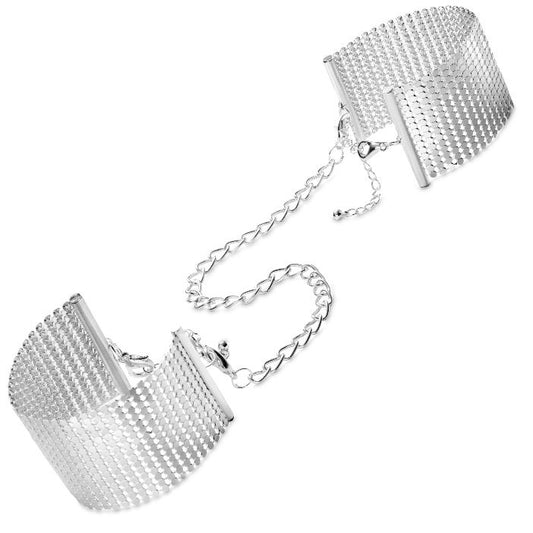 BIJOUX - MENOTTES DÉSIR MÉTALLIQUE EN MÉTAL ARGENT