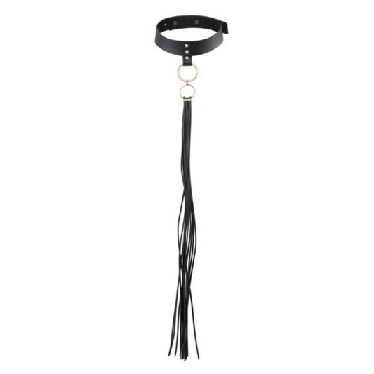 BIJOUX INDISCRETS MAZE - BLACK FRINGE NECKLACE