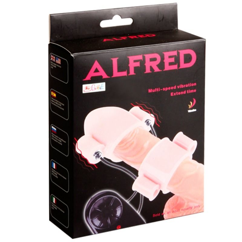 DANCE - MANCHONS PÉNIS VIBRANTS ALFRED AVEC TÉLÉCOMMANDE