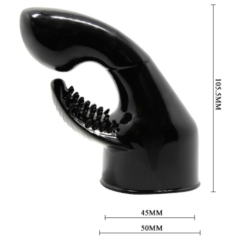 DANCE - POWER HEAD TÊTE INTERCHANGEABLE POUR MASSEUR DE STIMULATION DU CLITORIS ET DU POINT G