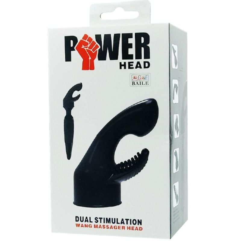 DANCE - POWER HEAD TÊTE INTERCHANGEABLE POUR MASSEUR DE STIMULATION DU CLITORIS ET DU POINT G