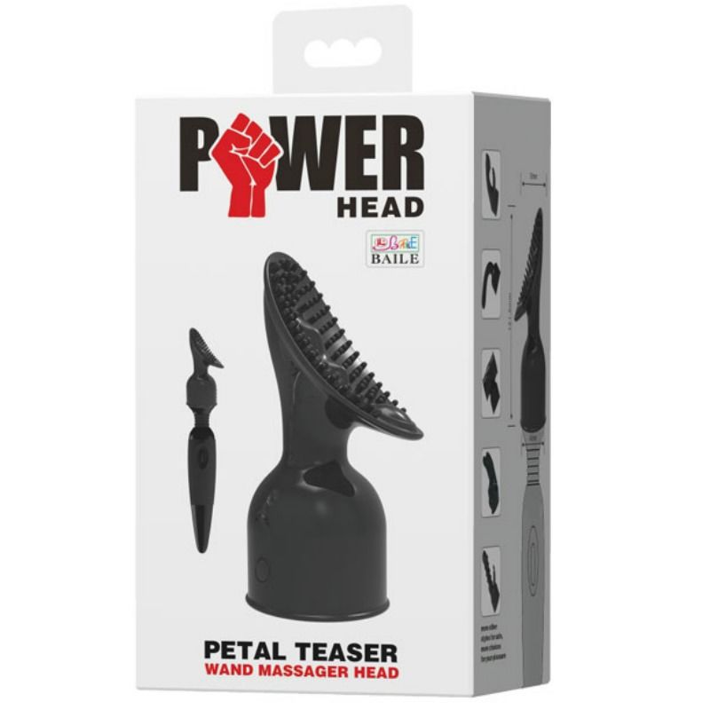 DANCE - POWER HEAD TÊTE INTERCHANGEABLE POUR MASSEUR DE STIMULATION DU CLITORIS