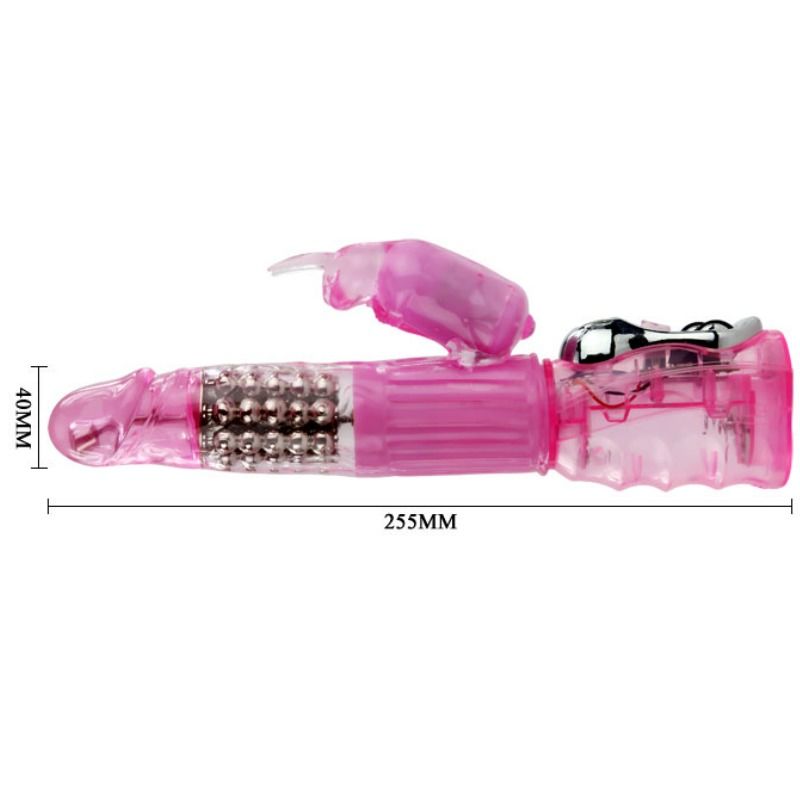 DANCE - VIBRATEUR RABBIT MULTI-VITESSES ET MULTI-ROTATIONS AVEC ROTATION