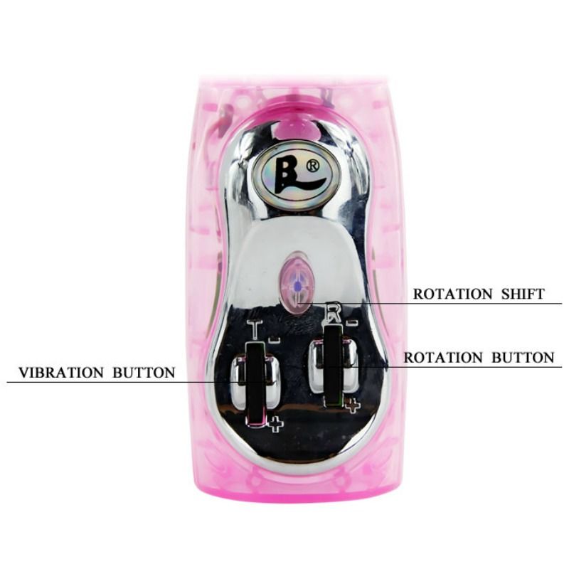 DANCE - VIBRATEUR RABBIT MULTI-VITESSES ET MULTI-ROTATIONS AVEC ROTATION