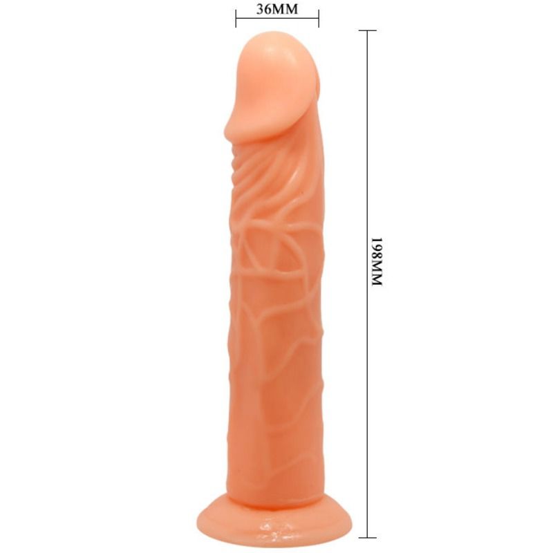 DANCE - DILDO VIVE RÉALISTE 19,8 CM COR NATUREL