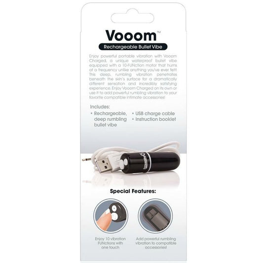 SCREAMING O - VOOOM BLACK BULLET VIBRANTE RECHARGEABLE