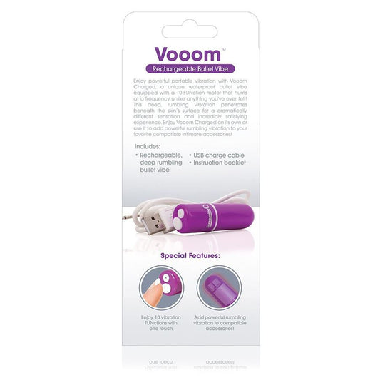 SCREAMING O - VOOOM LILAS BULLET VIBRANT RECHARGEABLE