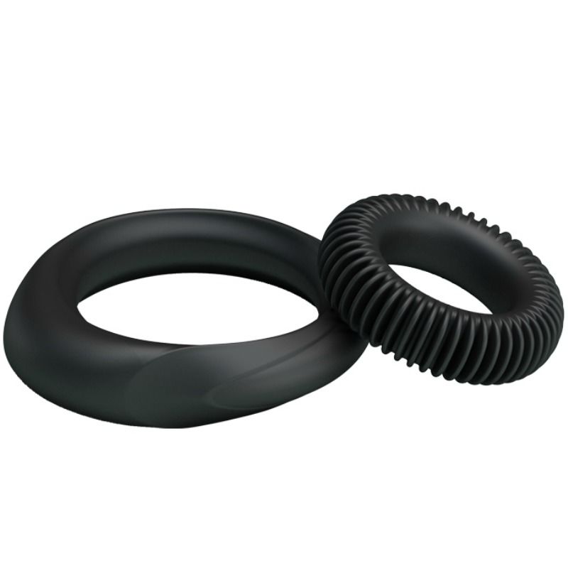 DANSE - KIT 2 ANNEAUX EN SILICONE RING MANHOOD