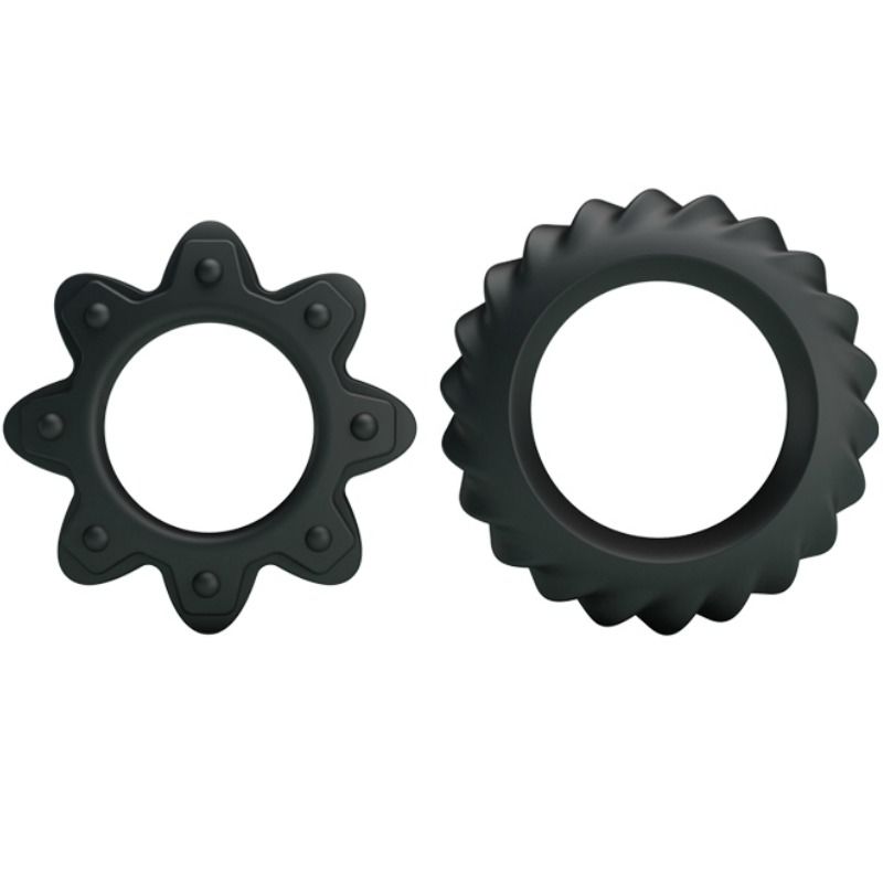 DANSE - KIT 2 BAGUES EN SILICONE BAGUE FLEURIE