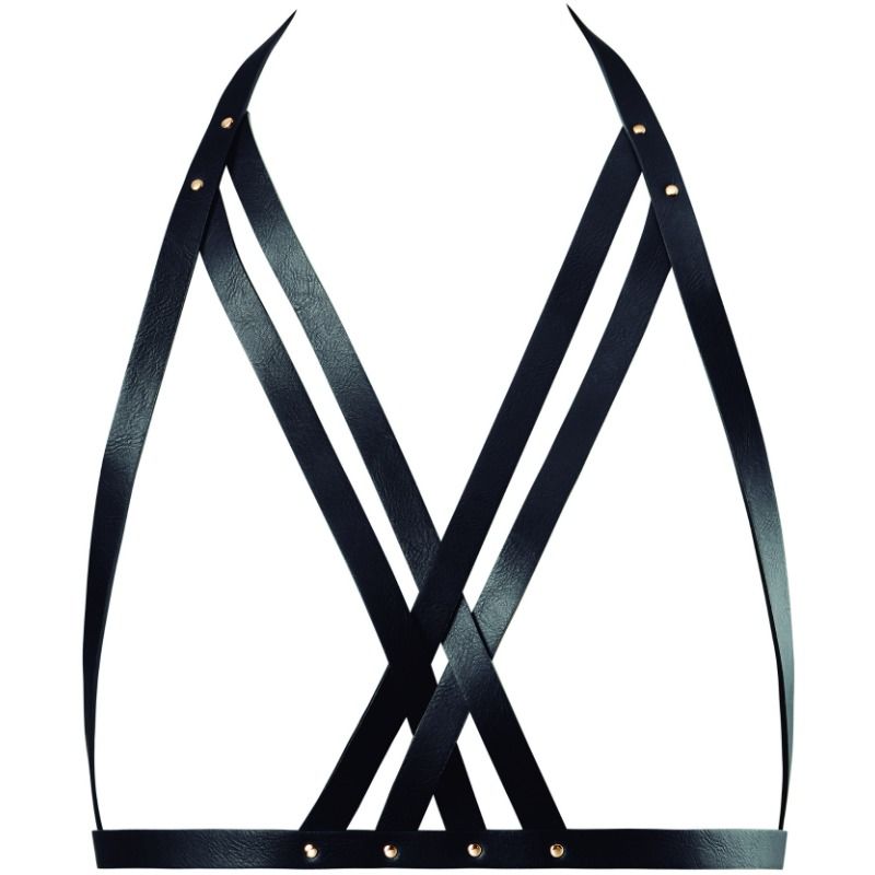 BIJOUX INDISCRETS MAZE - SOUTIEN-GORGE À BRETELLES NOIR