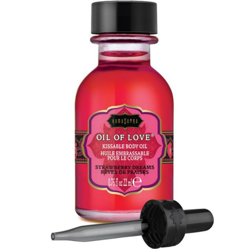 KAMASUTRA - HUILE COMESTIBLE - FRAISES 22 ML