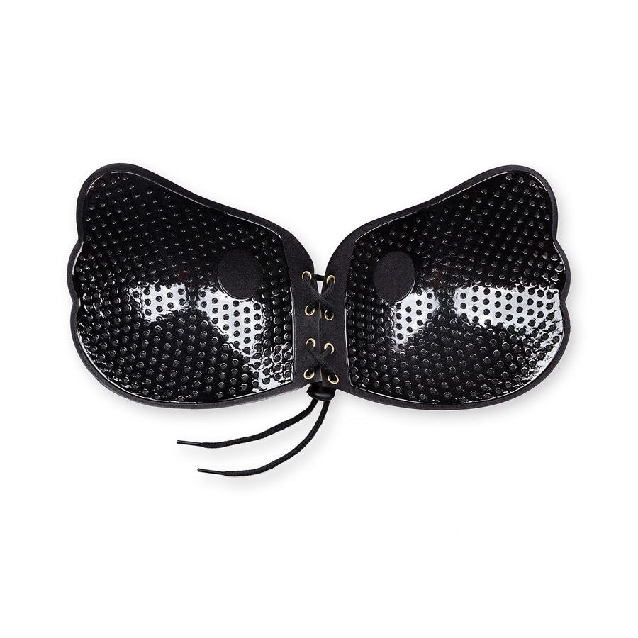 BYE-BRA - LACE-IT PUSH-UP ENHANCER NOIR BONNET D