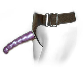 DANCE - HARNAIS ANAL ET VAGINAL FÉMININ LILAS POINT G 17 CM