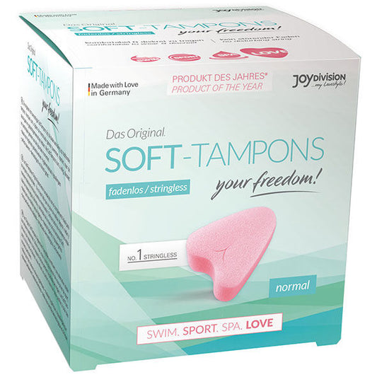 JOYDIVISION SOFT-TAMPONS - TAMPONS ORIGINAUX LOVE / 3 UNITÉS