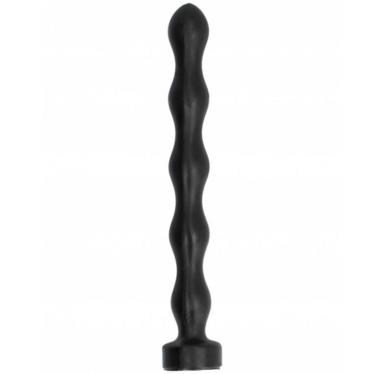 ALL BLACK - PLUG ANAL BOULE 32 CM