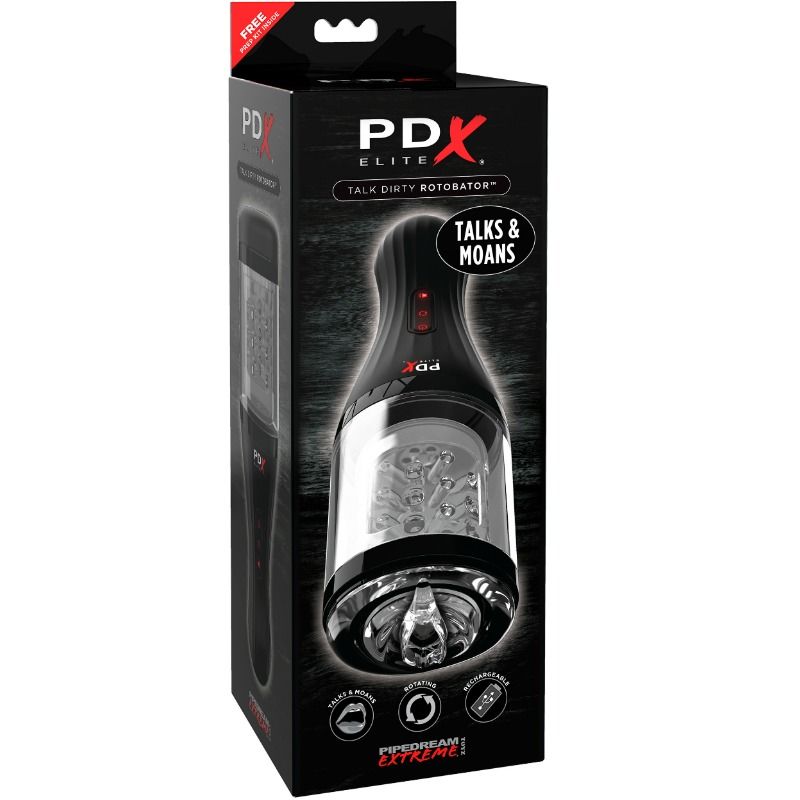 PDX ELITE - Dirty Talk Rotobator Sound Masturbator