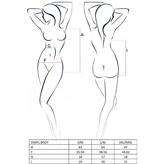 PASSION - WOMAN DARYL TEDDY BLACK SIZE L/XL