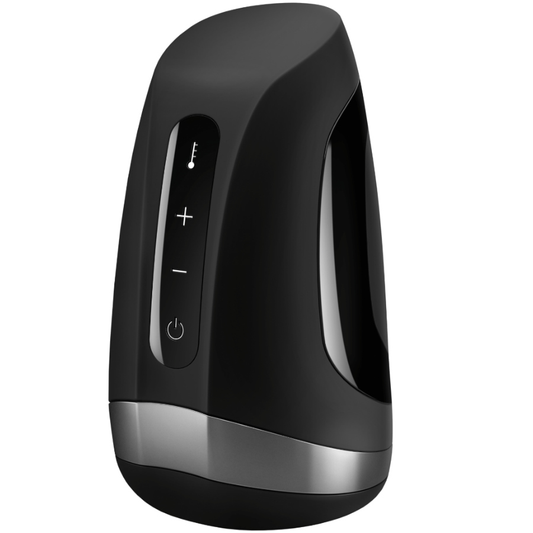 SATISFYER - MASTURBATEUR POUR HOMMES AVEC VIBRATION CHALEUR