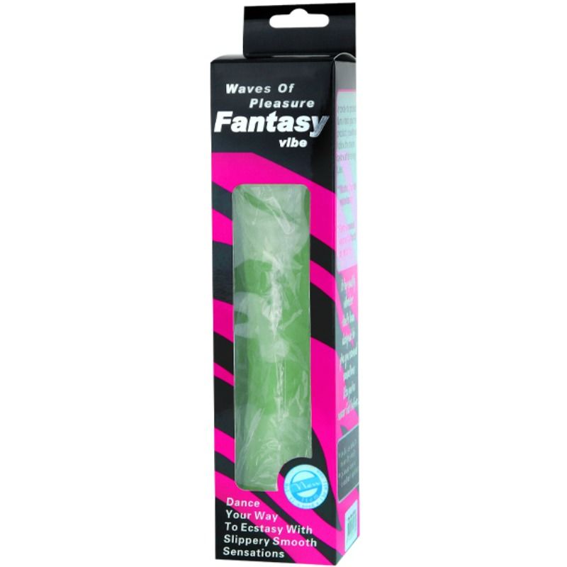 DANCE - VIBRATEUR WAVES OF PLEASURE 23 CM VERT