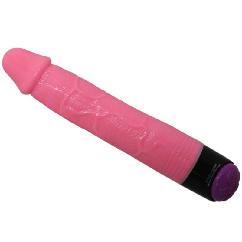 DANCE - VIBRATEUR RÉALISTE COLORÉ SEXUEL ROSE 23 CM