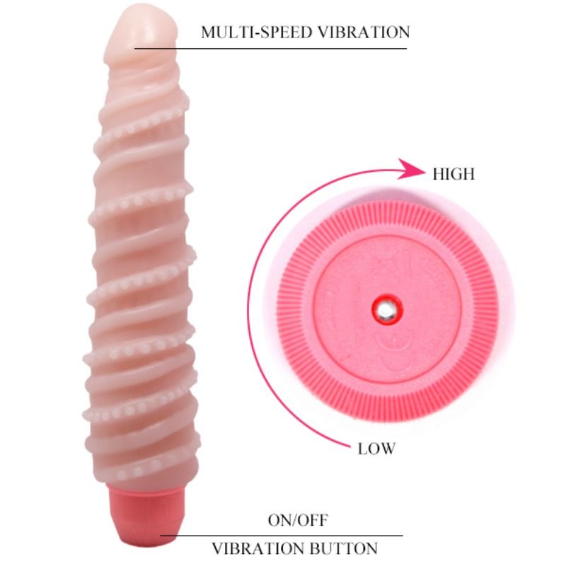 DANCE - VIBRATEUR SPIRALE SENSUELLE FLEXI VIBE 19,5 CM