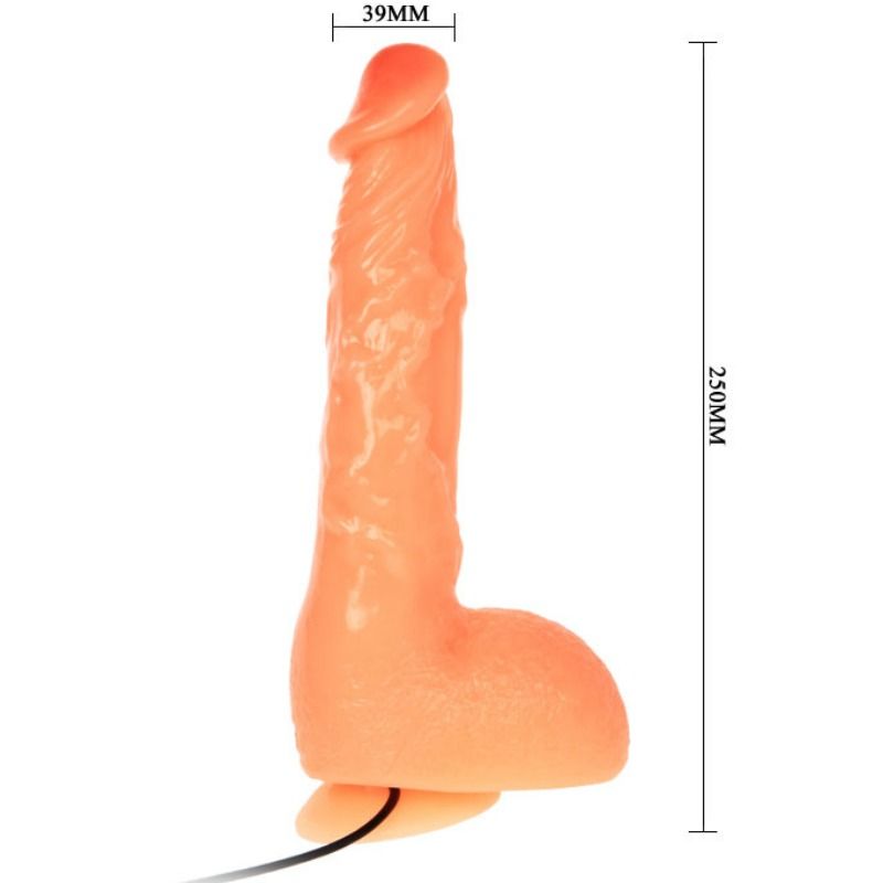 DANCE - DILDO VIBRANT POUR PÉNIS AVEC SENSATION DE VIBRATION RÉALISTE