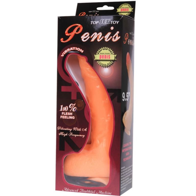 DANCE - DILDO VIBRANT POUR PÉNIS AVEC SENSATION DE VIBRATION RÉALISTE