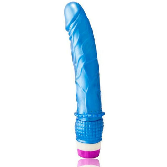 DANCE - VIBRATEUR WAVES OF PLEASURE 23 CM BLEU