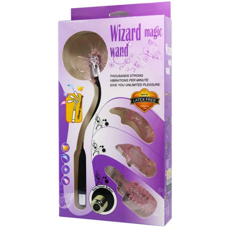 DANSE - WIZARD MAGIC WAND STIMULATEUR VIBRANT