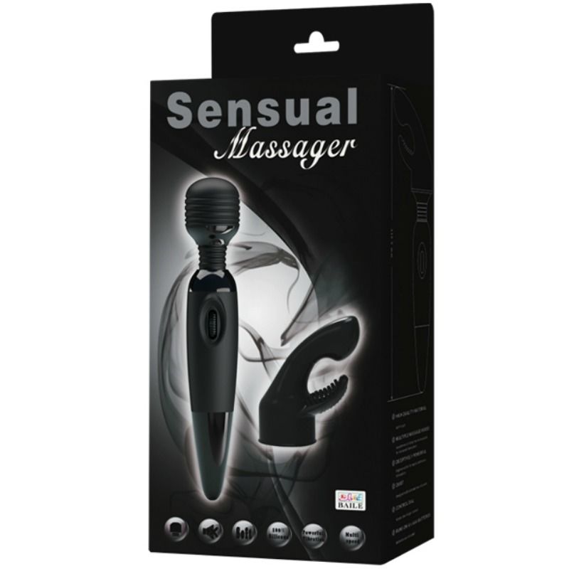 DANCE - MASSEUR SENSUELLE À TÊTE INTERCHANGEABLE
