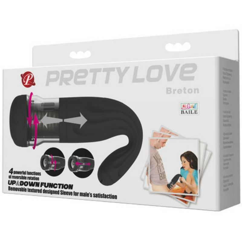 PRETTY LOVE - MASTURBATEUR MASCULIN MULTIFONCTION BRETON