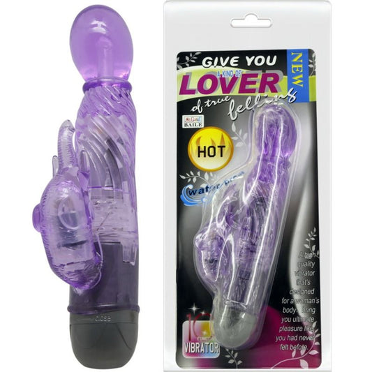 DANSE - OFFREZ-VOUS UNE SORTE D'AMOUREUX VIBRATEUR AVEC LILAS RABBIT 10 MODES