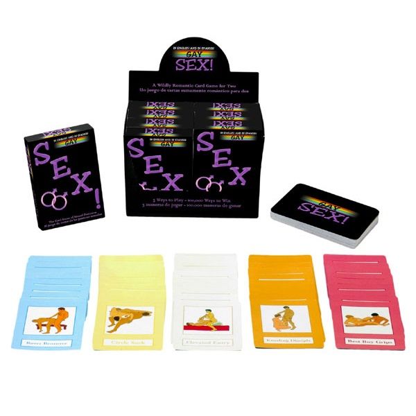 KHEPER GAMES - CARTES DE SEXE GAY AVEC POSITIONS SEXUELLES ES/EN