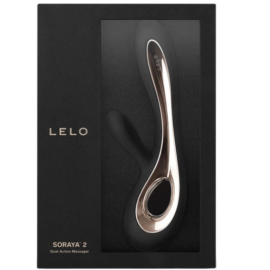 LELO - VIBRATEUR SORAYA 2 BLACK RABBIT