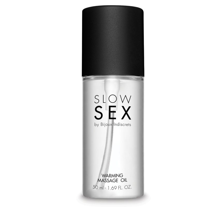 BIJOUX - HUILE DE MASSAGE EFFET CHALEUR SLOW SEX 50 ML